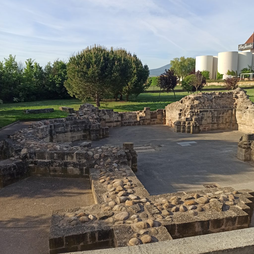 Ruinas de la etapa de Logroño a Nájera 